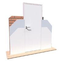 Invisidoor : coupe toutes les portes : huisserie invisible Invisidoor