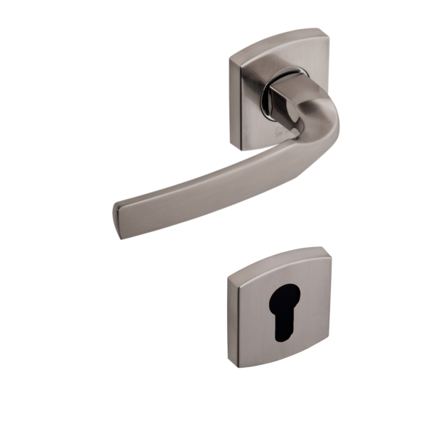 Poignée de porte design Artis Platine Vachette Assa Abloy - Clé I