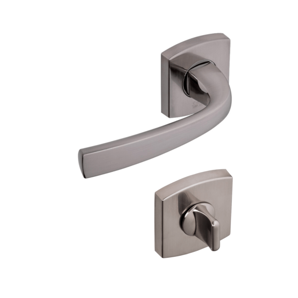 Poignée de porte design Muze Platine Vachette Assa Abloy - Condamnation