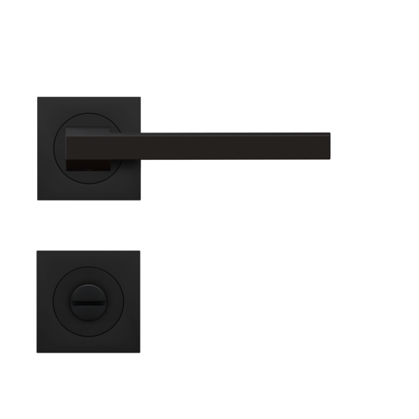 Poignée de porte noire Boston Cosmos Black Karcher Design - Condamnation