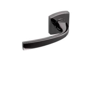 Poignée de porte noire Muze Diamant Noir Vachette Assa Abloy