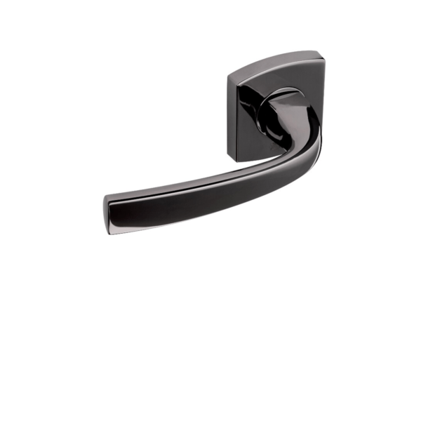 Poignée de porte noire Muze Diamant Noir Vachette Assa Abloy