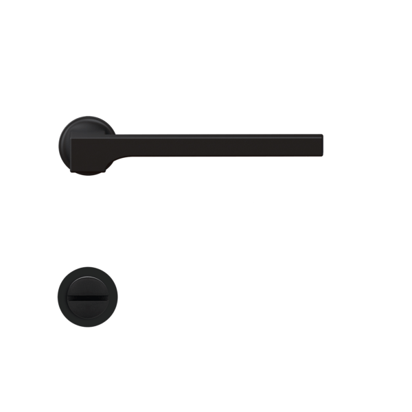 Poignée de porte noire Soho Cosmos Black Karcher Design - Condamnation