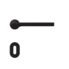 Poignée de porte noire Soho Cosmos Black Karcher Design - Clé L