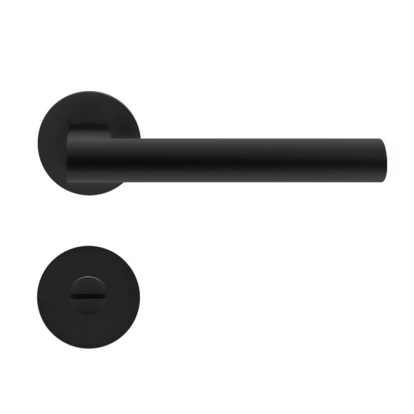 Poignée de porte noire Madeira Cosmos Black Karcher Design - Condamnation