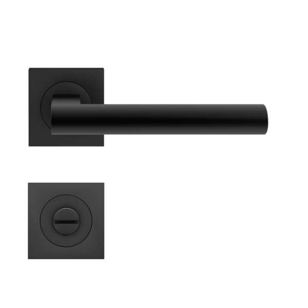 Poignée de porte noire Madeira Cosmos Black Karcher Design - Condamnation