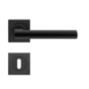 Poignée de porte noire Madeira Cosmos Black Karcher Design - Clé L