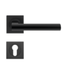Poignée de porte noire Madeira Cosmos Black Karcher Design - Clé I