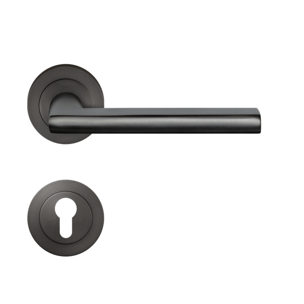 Poignée de porte noire Montana Titan Gris Karcher Design - Clé I