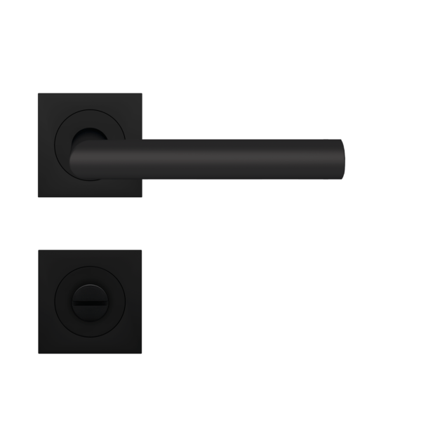 Poignée de porte noire Rhodos Cosmos Black Karcher Design - Condamnation