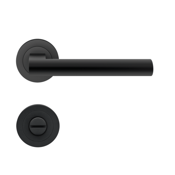 Poignée de porte noire Madeira Cosmos Black Karcher Design - Condamnation