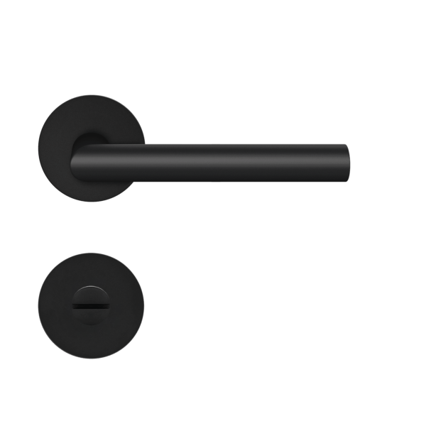Poignée de porte noire Rhodos Cosmos Black Karcher Design - Condamnation
