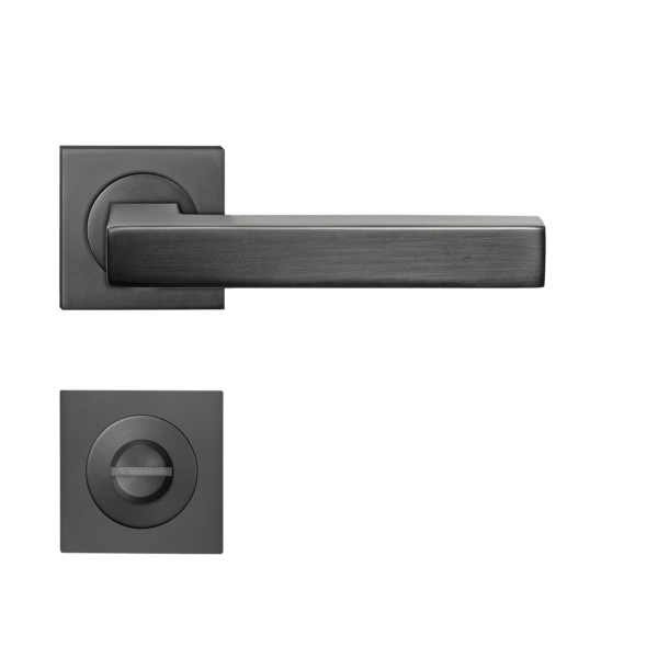 Poignée de porte noire Seattle Titan Gris Karcher Design - Condamnation