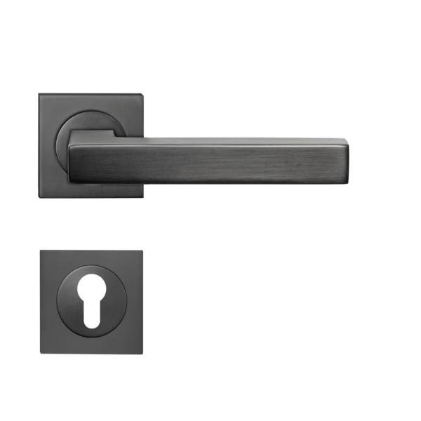 Poignée de porte noire Seattle Titan Gris Karcher Design - Clé I