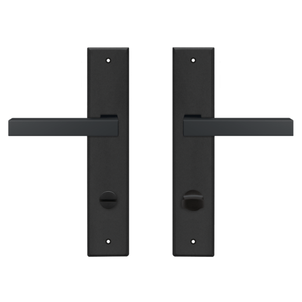 Poignée de porte noire Seattle Cosmos Black Karcher Design - Condamnation