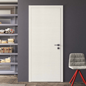 Porte intérieure Dispo+ Integra blanc ligné Coulidoor Pail