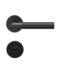 Poignée de porte noire Rhodos Studio One Cosmos Black Karcher Design - Condamnation