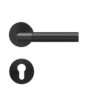 Poignée de porte noire Rhodos Studio One Cosmos Black Karcher Design - Clé I