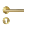 Poignée de porte design Verona Laiton Satiné Karcher Design - Clé I