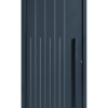 Porte d'entrée alu Météore bleu 2700 texturé Bel'm