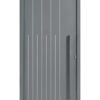 Porte d'entrée alu Météore gris 2400 texturé Bel'm