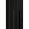 Porte d'entrée alu Météore noir 9005 texturé Bel'm