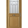 Porte d'entrée bois Cambon chêne clair Bel'm