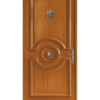 Porte d'entrée bois Castellane moabi Bel'm